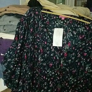 Short Sleeve Crinkle Dress